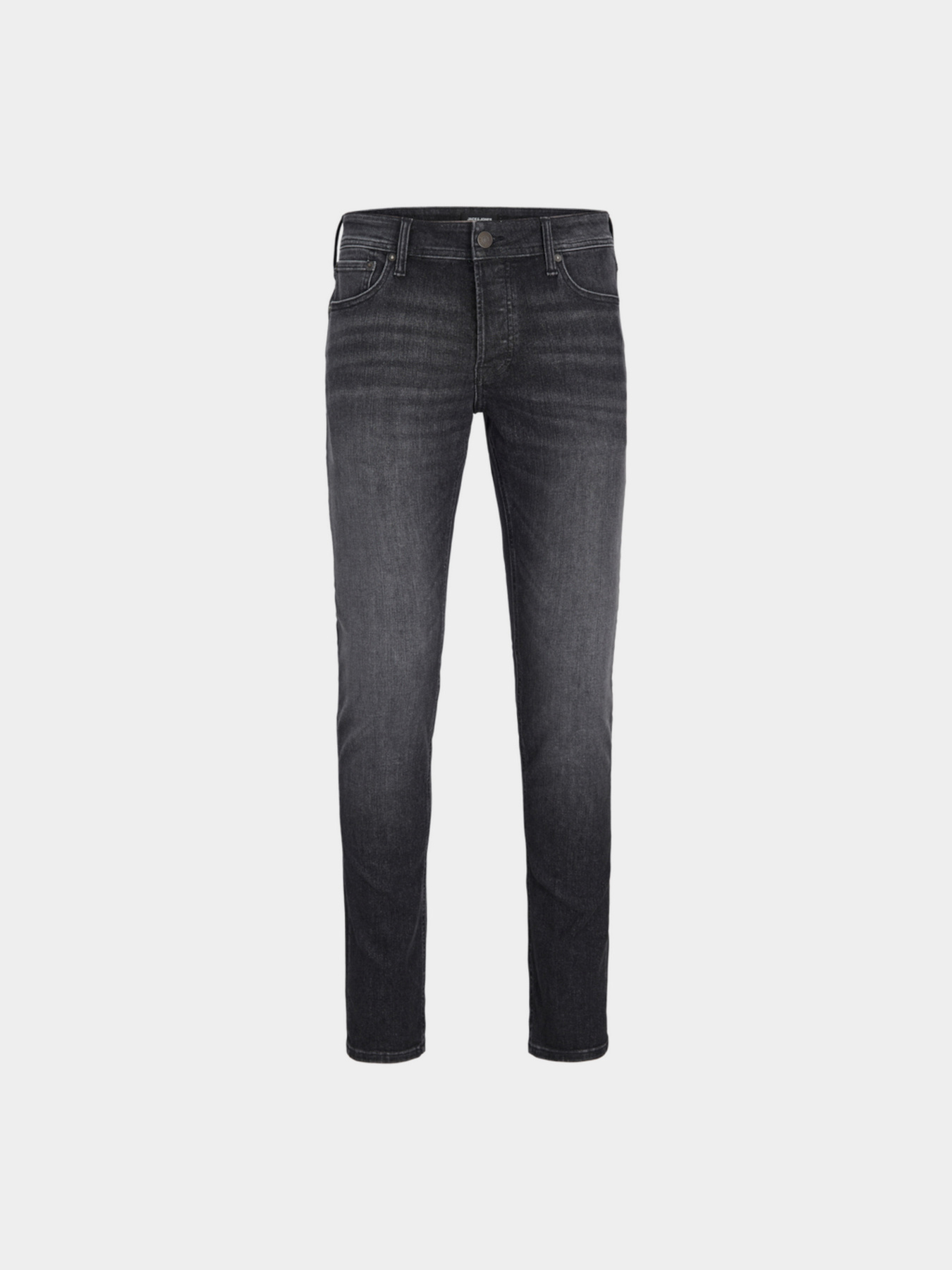 Зауженные джинсы JACK & JONES модель 12246915_Black Denim Фото