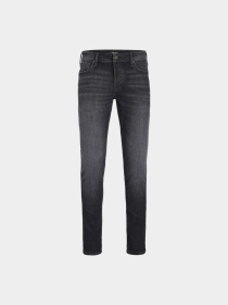 Зауженные джинсы JACK & JONES модель 12246915_Black Denim Фото
