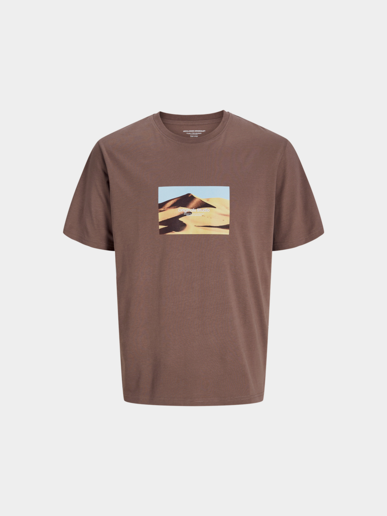 Футболка JACK & JONES модель 12250421_Deep Taupe SS25 Фото