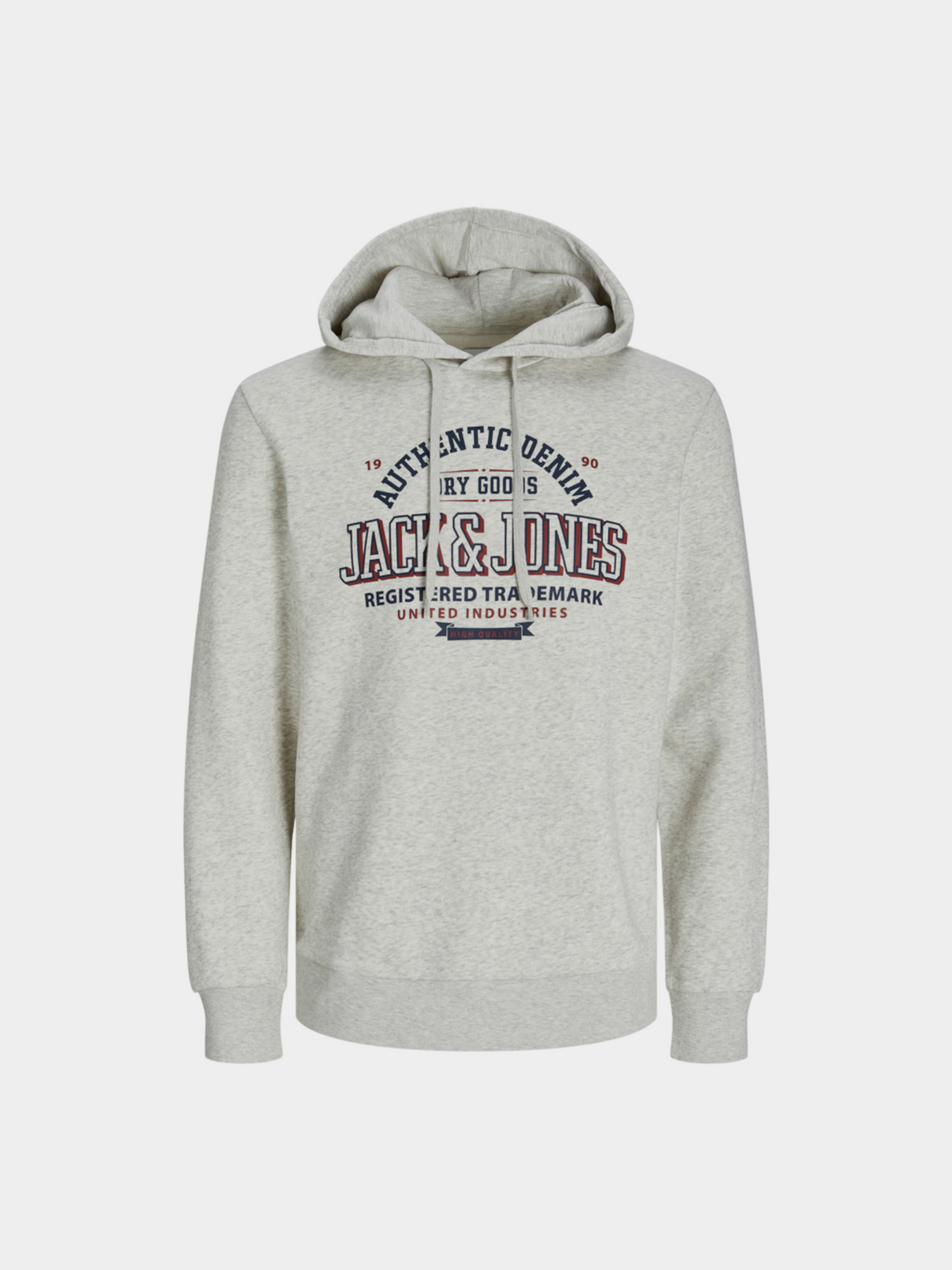 Худі JACK & JONES модель 12255617_White Melange Фото