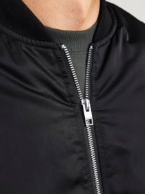 Бомбер JACK & JONES модель 12256857_Black Фото