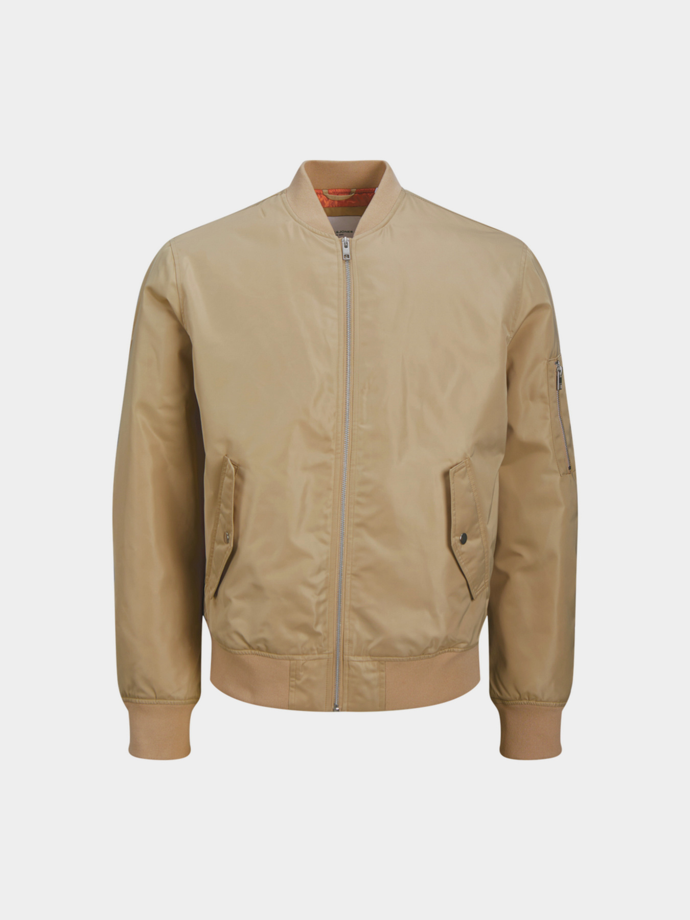 Бомбер JACK & JONES модель 12256857_Oxford Tan Фото