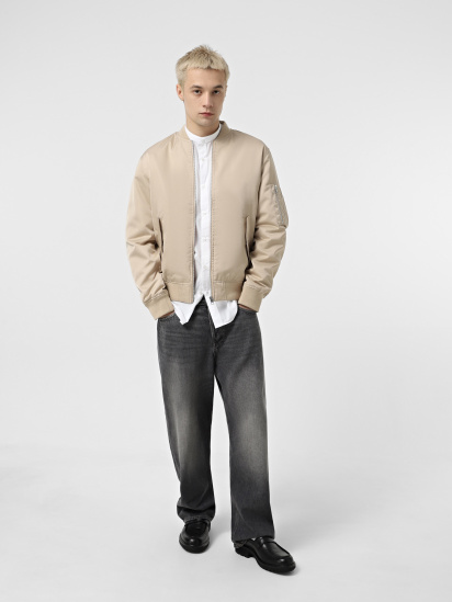 Бомбер JACK & JONES модель 12256857_Oxford Tan — фото - INTERTOP