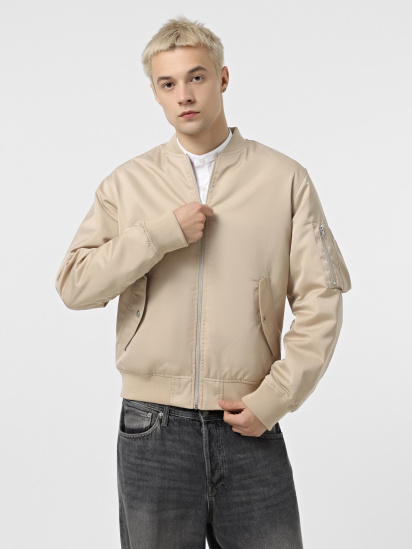 Бомбер JACK & JONES модель 12256857_Oxford Tan - фото