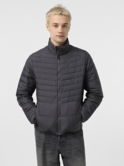 Демісезонна куртка JACK & JONES модель 12256985_Asphalt - фото