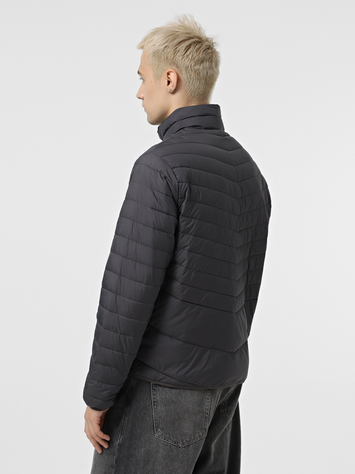 Демисезонная куртка JACK & JONES модель 12256985_Asphalt Фото