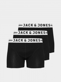 Нижня білизна JACK & JONES SENSE TRUNKS модель 12081832_Black Нижня білизна JACK & JONES SENSE TRUNKS модель 12081832_Black Фото