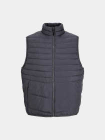 Жилет с утеплителем JACK & JONES модель 12256987_Asphalt Фото