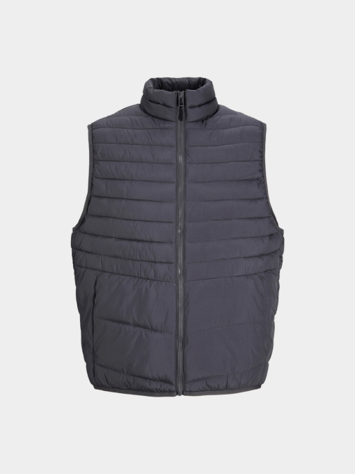 Утеплений жилет JACK & JONES модель 12256987_Asphalt Фото