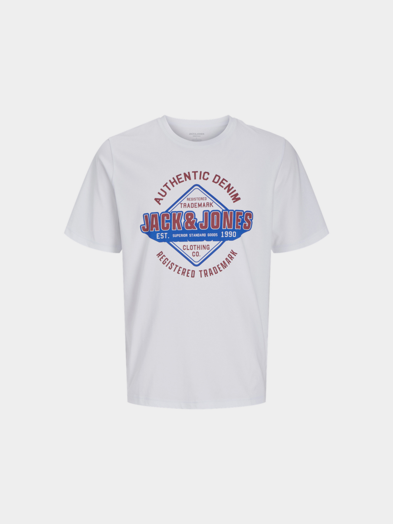 Футболка JACK & JONES модель 12268267_Bright White Фото