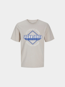 Футболка JACK & JONES модель 12268267_Moonbeam Фото