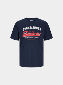 Футболка JACK & JONES модель 12268267_Sky Captain Фото