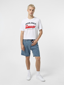 Футболка JACK & JONES модель 12268267_White Фото