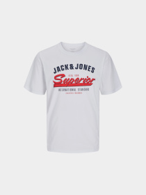Футболка JACK & JONES модель 12268267_White Фото