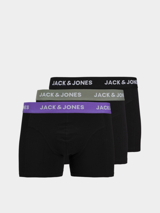 Набор трусов JACK & JONES модель 12268482_Black Black - Black Фото
