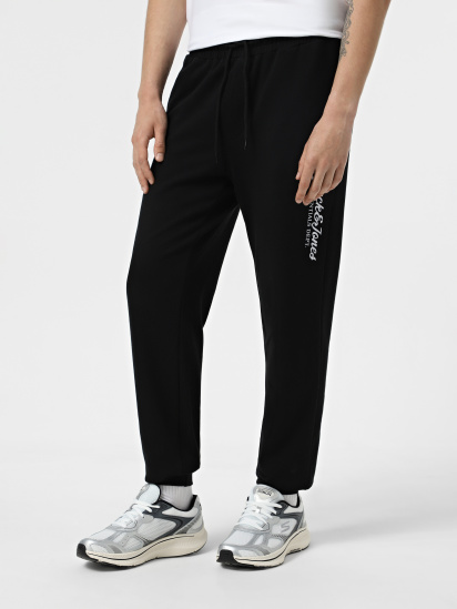 Штани спортивні JACK & JONES модель 12268768_Black - фото