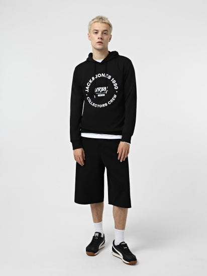 Худі JACK & JONES модель 12269353_Black — фото - INTERTOP