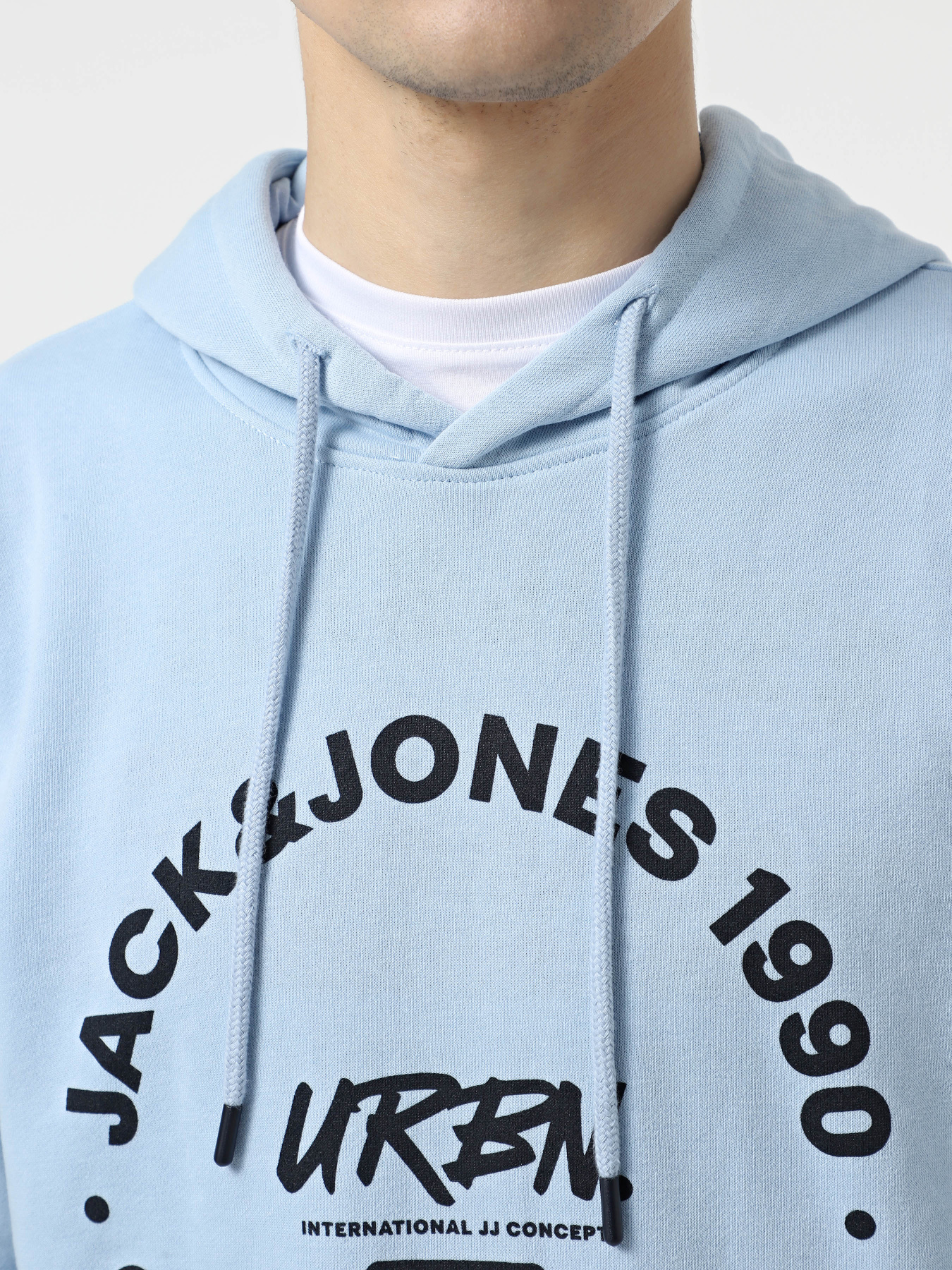 Худи JACK & JONES модель 12269353_Chambray Blue Фото