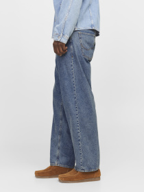 Широкие джинсы JACK & JONES модель 12269484_Blue Denim Фото