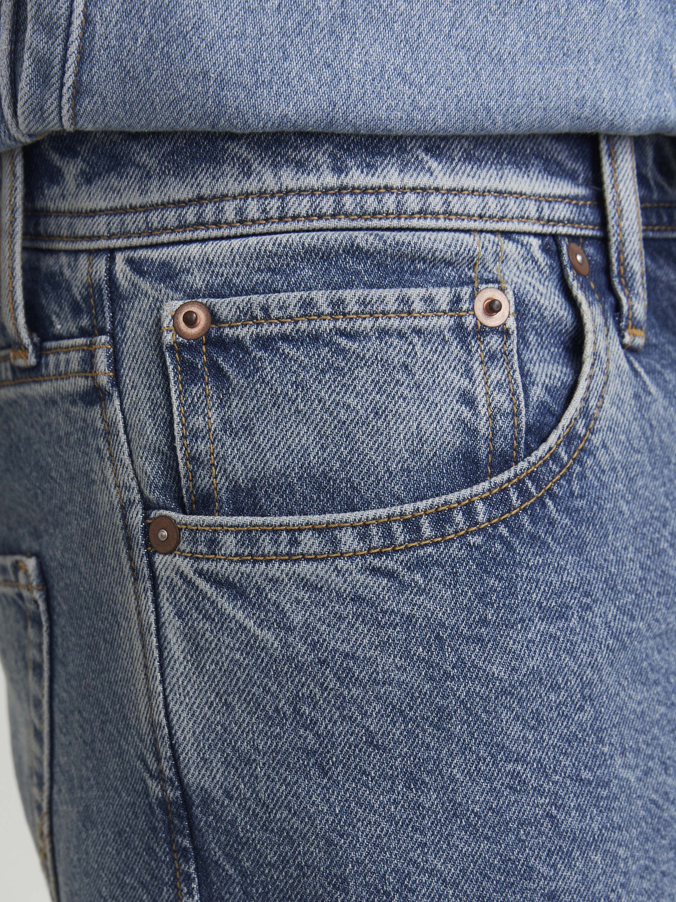 Широкі джинси JACK & JONES модель 12269484_Blue Denim Широкі джинси JACK & JONES модель 12269484_Blue Denim Фото