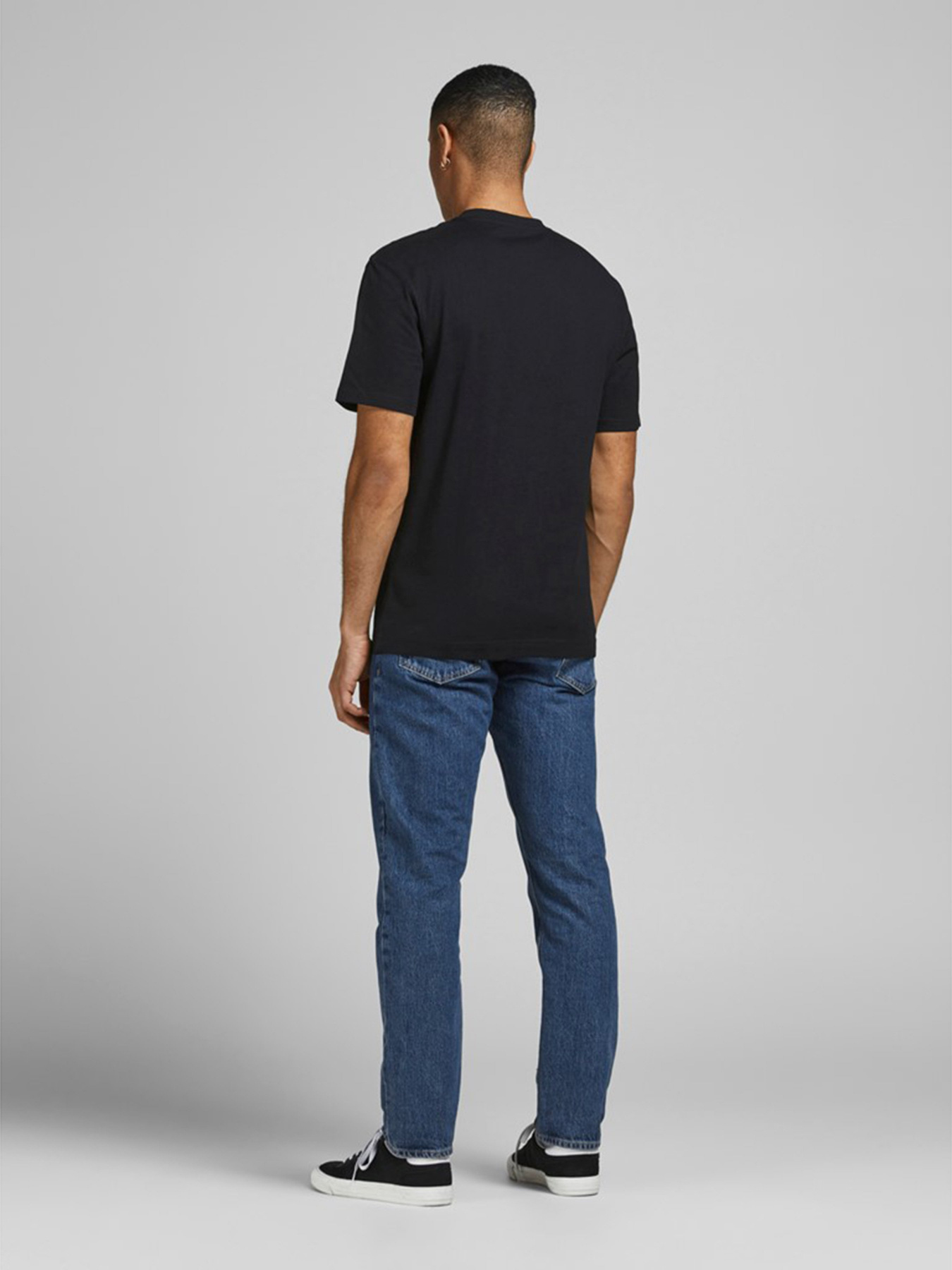 Футболка JACK & JONES модель 12190467_Black Футболка JACK & JONES модель 12190467_Black Фото