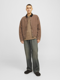 Широкие джинсы JACK & JONES модель 12270072_Blue Denim Фото