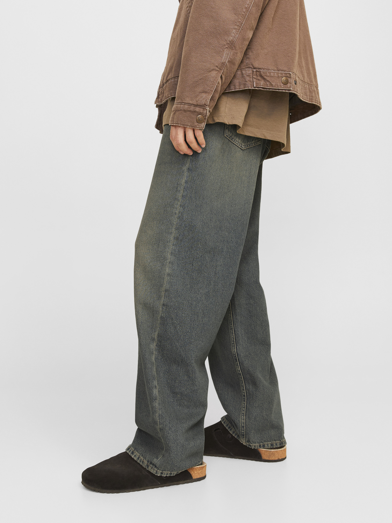 Широкі джинси JACK & JONES модель 12270072_Blue Denim Фото