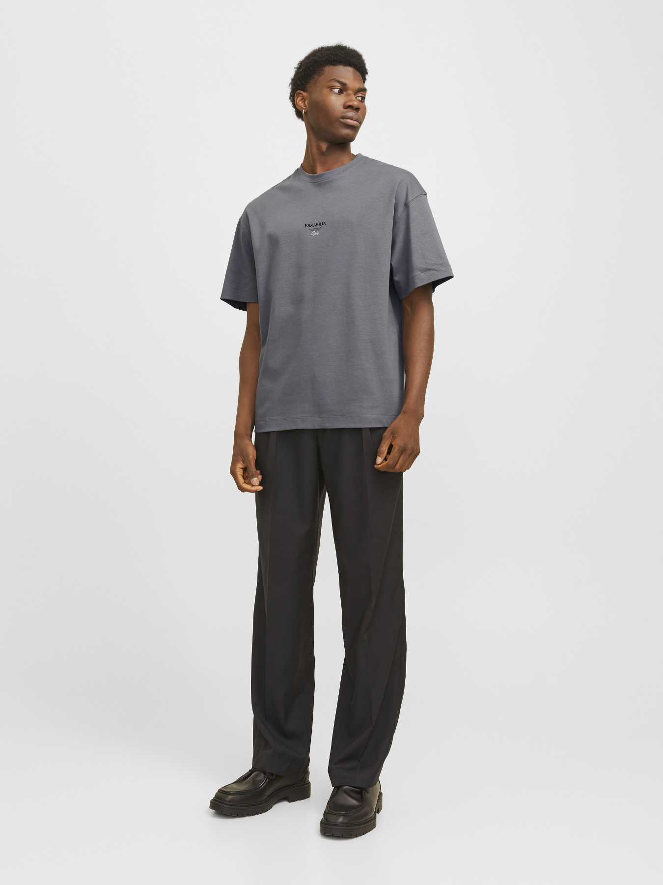 Футболка JACK & JONES модель 12270638_Castlerock Футболка JACK & JONES модель 12270638_Castlerock Фото