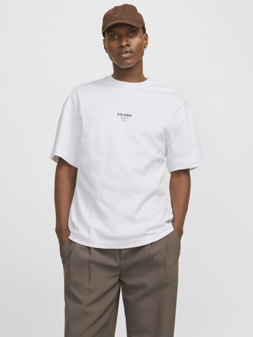 Футболка JACK & JONES модель 12270638_White Фото