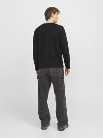 Лонгслив JACK & JONES модель 12273134_Black Фото