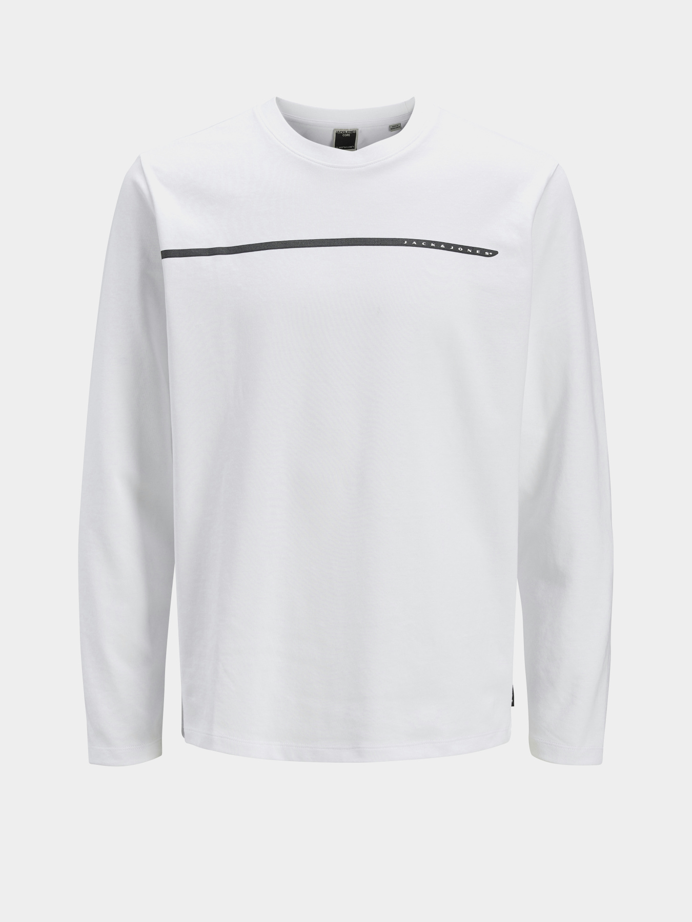 Лонгслив JACK & JONES модель 12273134_Bright White Фото