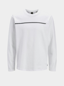 Лонгслив JACK & JONES модель 12273134_Bright White Фото
