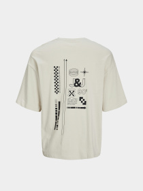 Футболка JACK & JONES модель 12273506_Moonbeam Фото