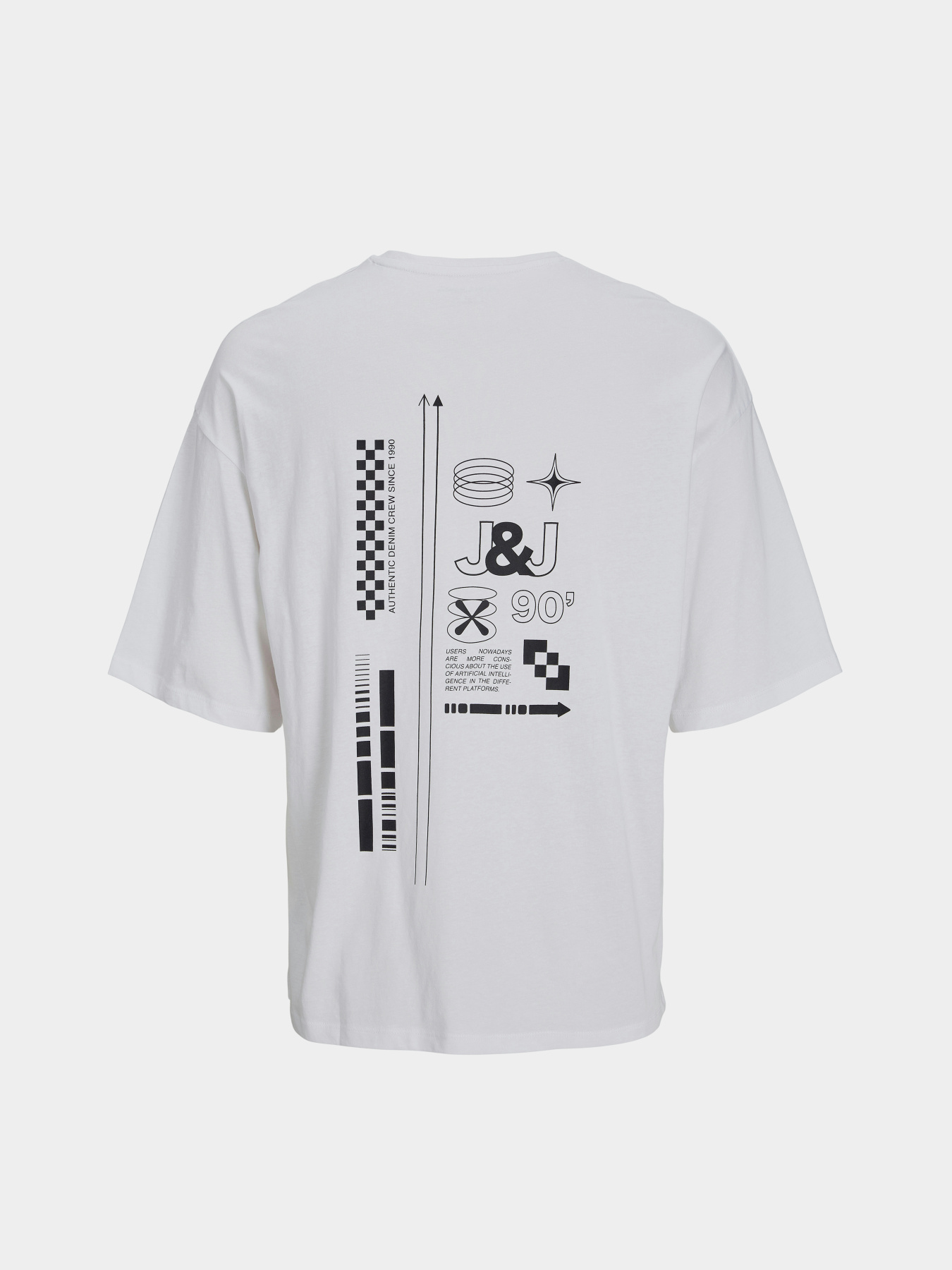 Футболка JACK & JONES модель 12273506_White Фото