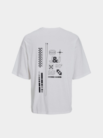 Футболка JACK & JONES модель 12273506_White Фото