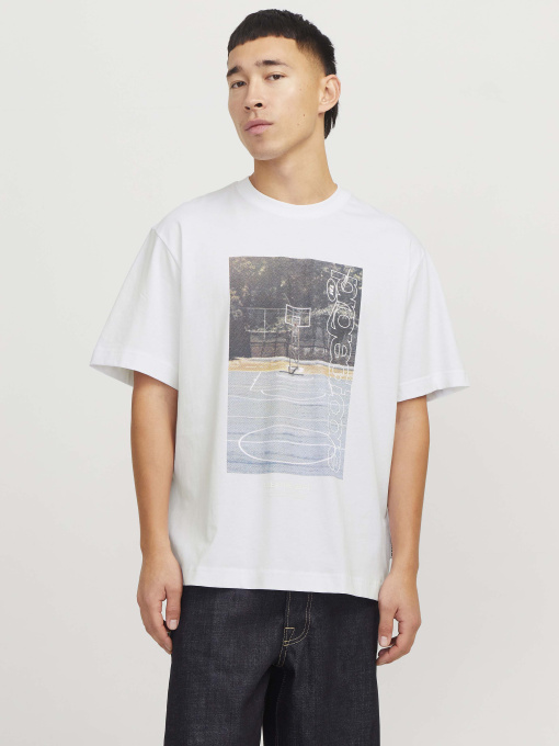 Футболка JACK & JONES модель 12274258_Bright White Фото