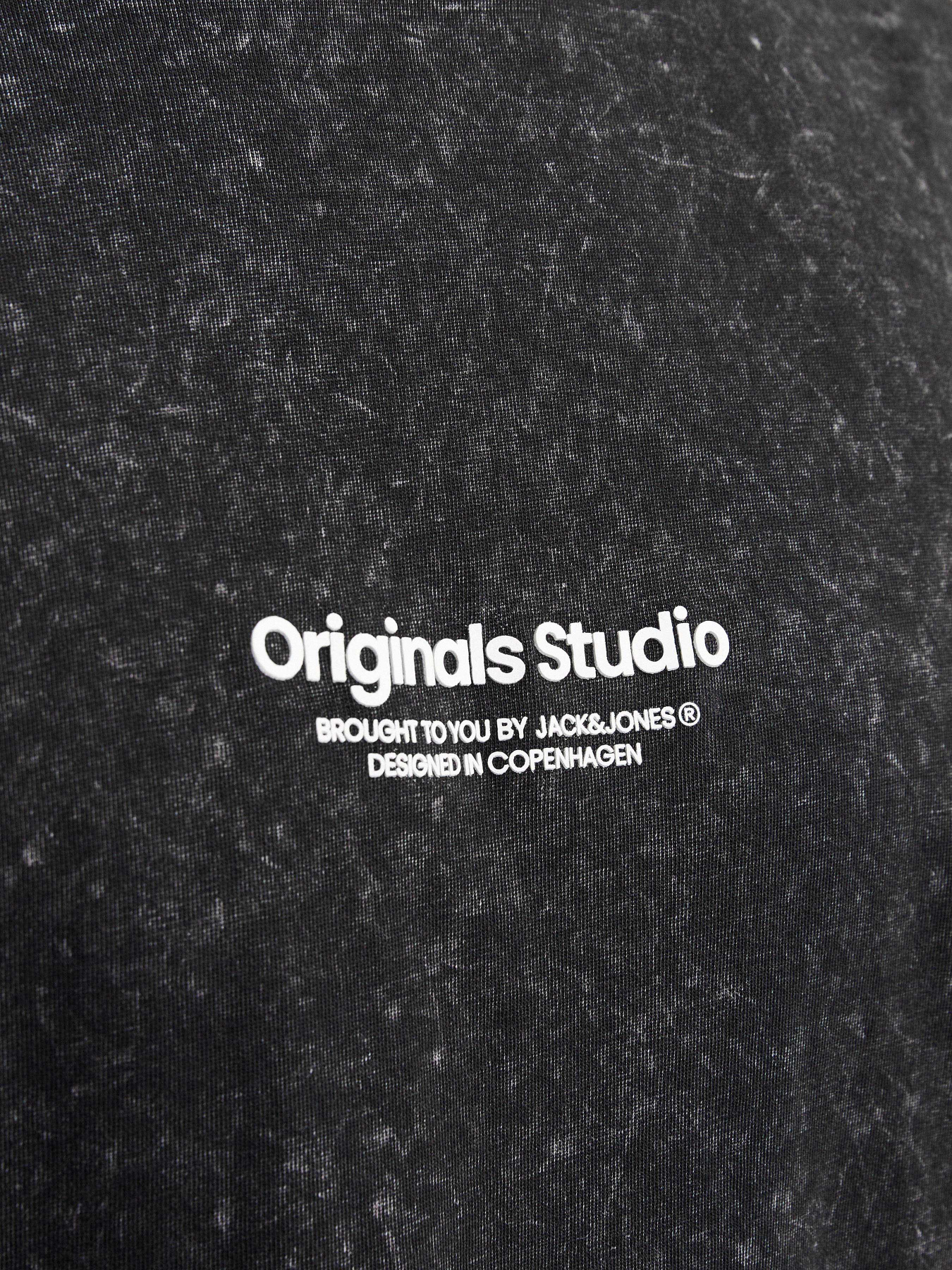 Футболка JACK & JONES модель 12256715_Black Футболка JACK & JONES модель 12256715_Black Фото