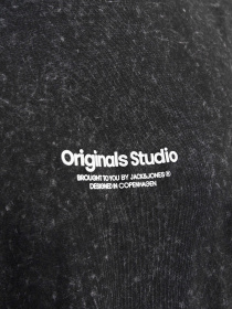 Футболка JACK & JONES модель 12256715_Black Футболка JACK & JONES модель 12256715_Black Фото