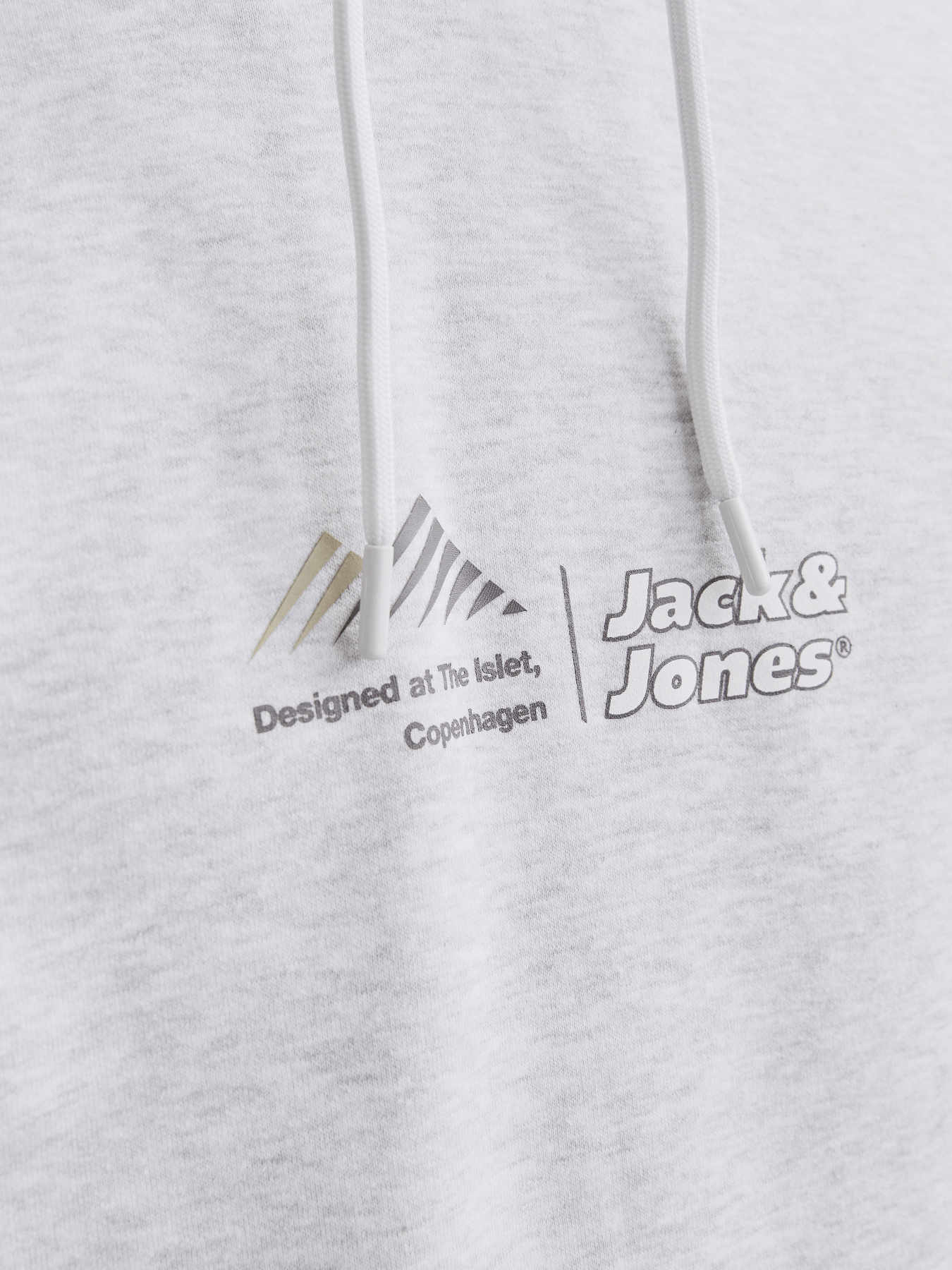 Худі та світшоти JACK & JONES модель 12266908_Light Grey Melange Фото