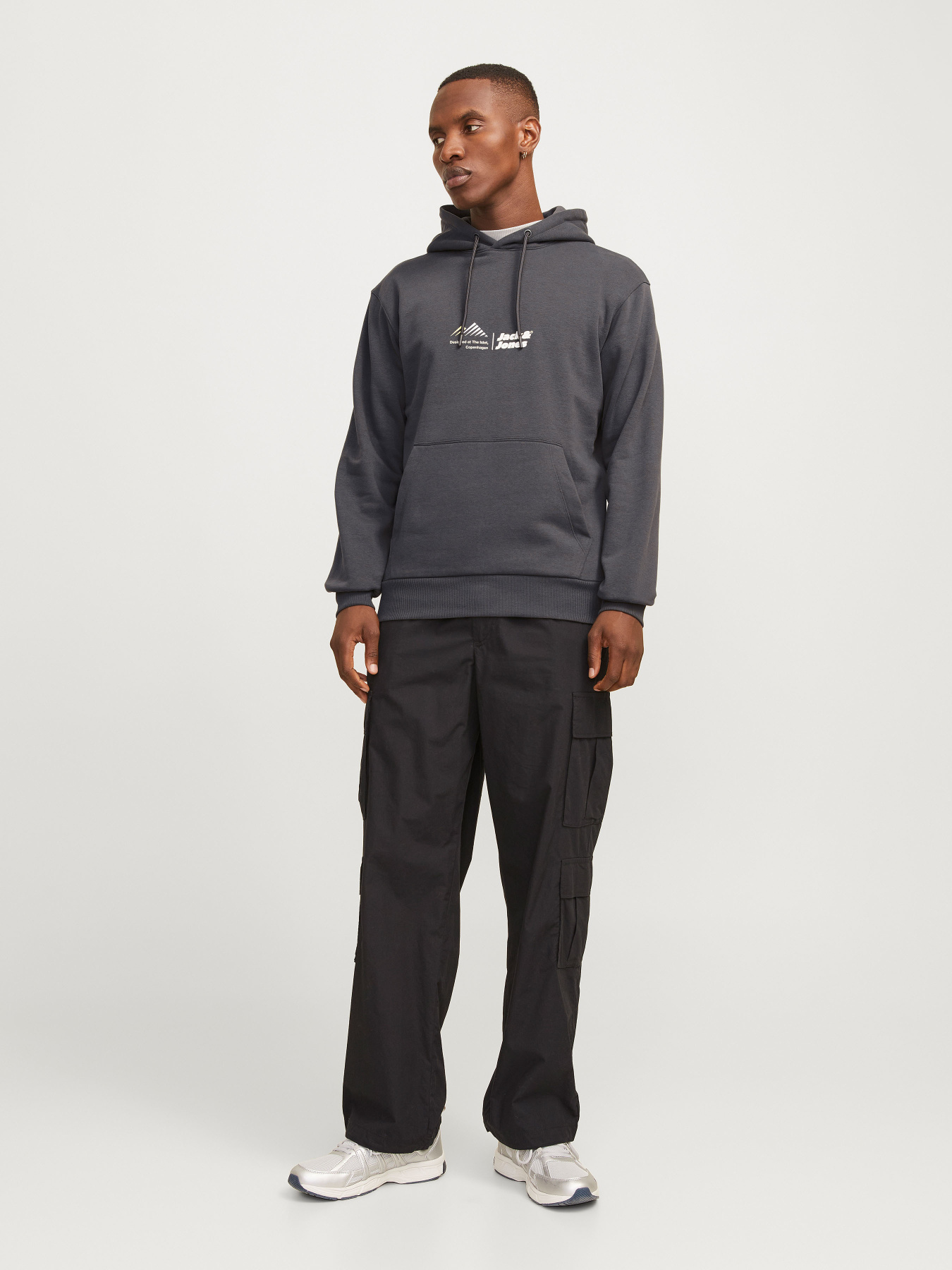 Худи JACK & JONES модель 12266908_Pavement Фото
