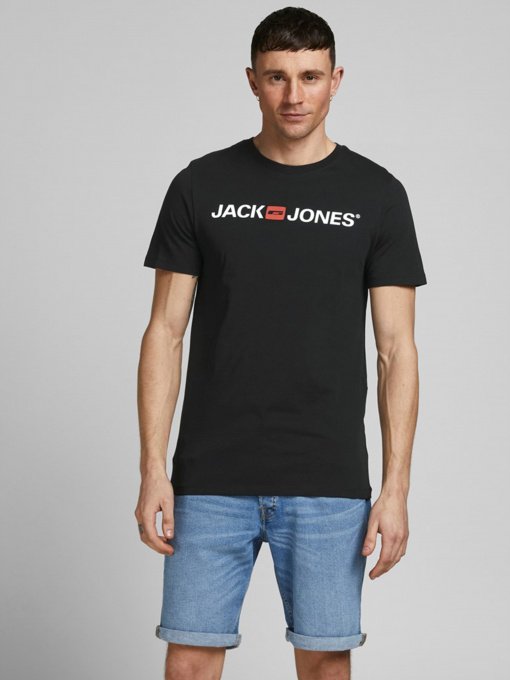 Футболка JACK & JONES модель 12137126_Black Фото