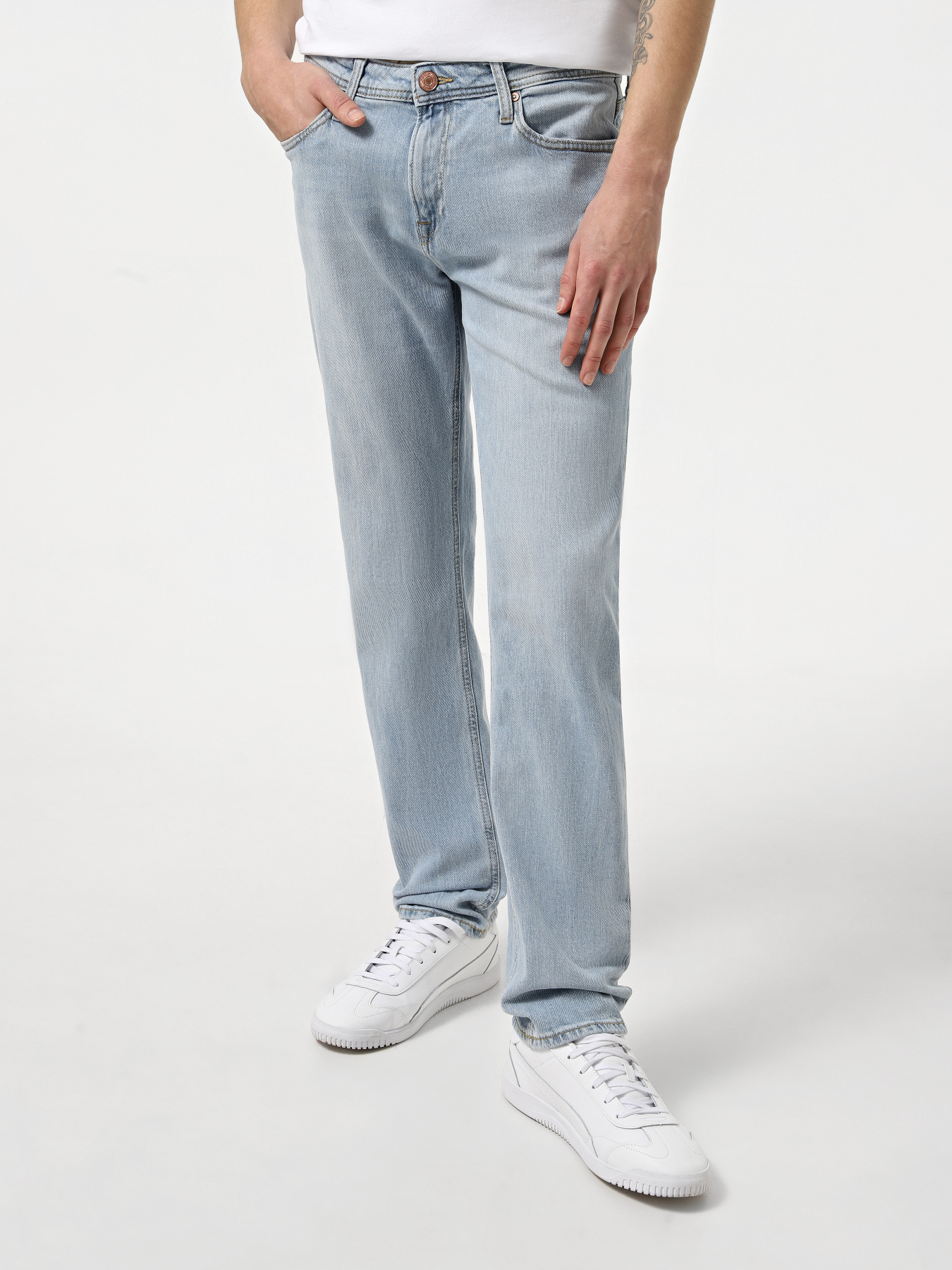 Прямі джинси JACK & JONES модель 12269576_Blue Denim Фото