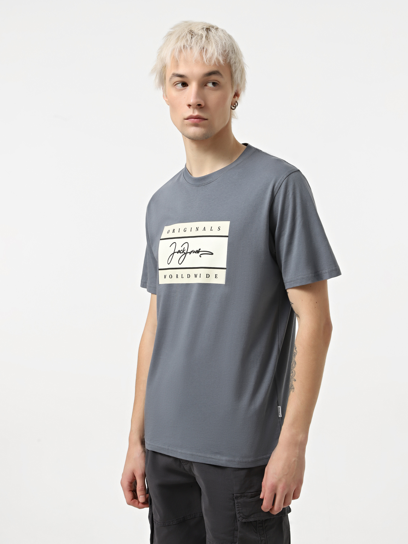 Футболка JACK & JONES модель 12278266_Stormy Weather SS25 Фото