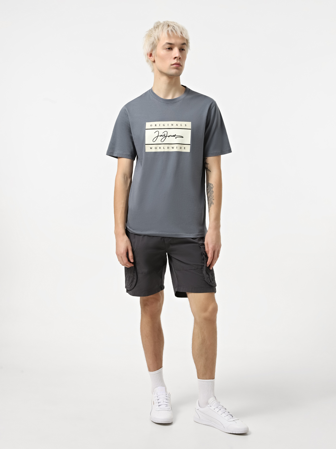 Футболка JACK & JONES модель 12278266_Stormy Weather SS25 Фото
