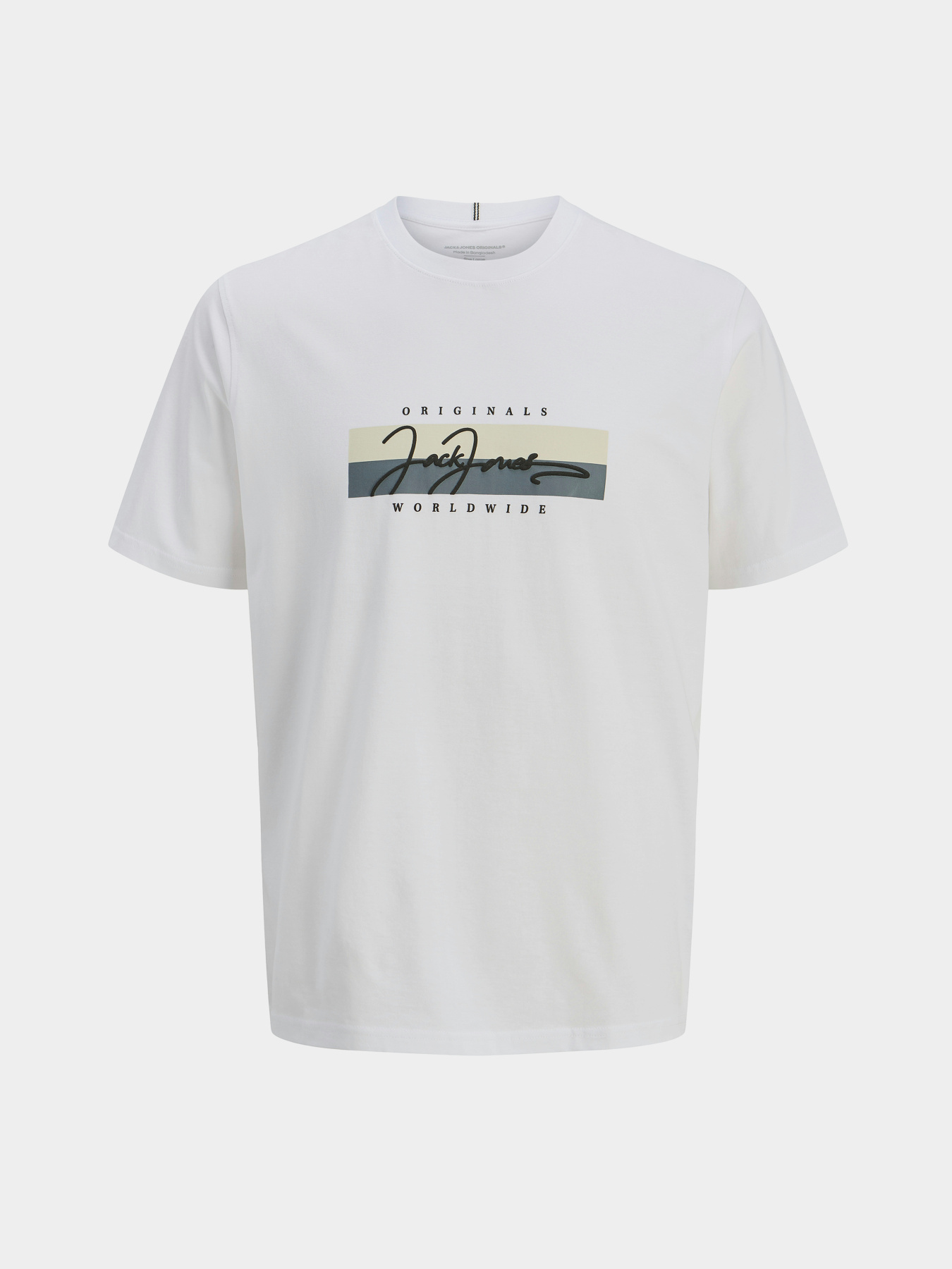 Футболка JACK & JONES модель 12278266_Bright White SS25 Фото