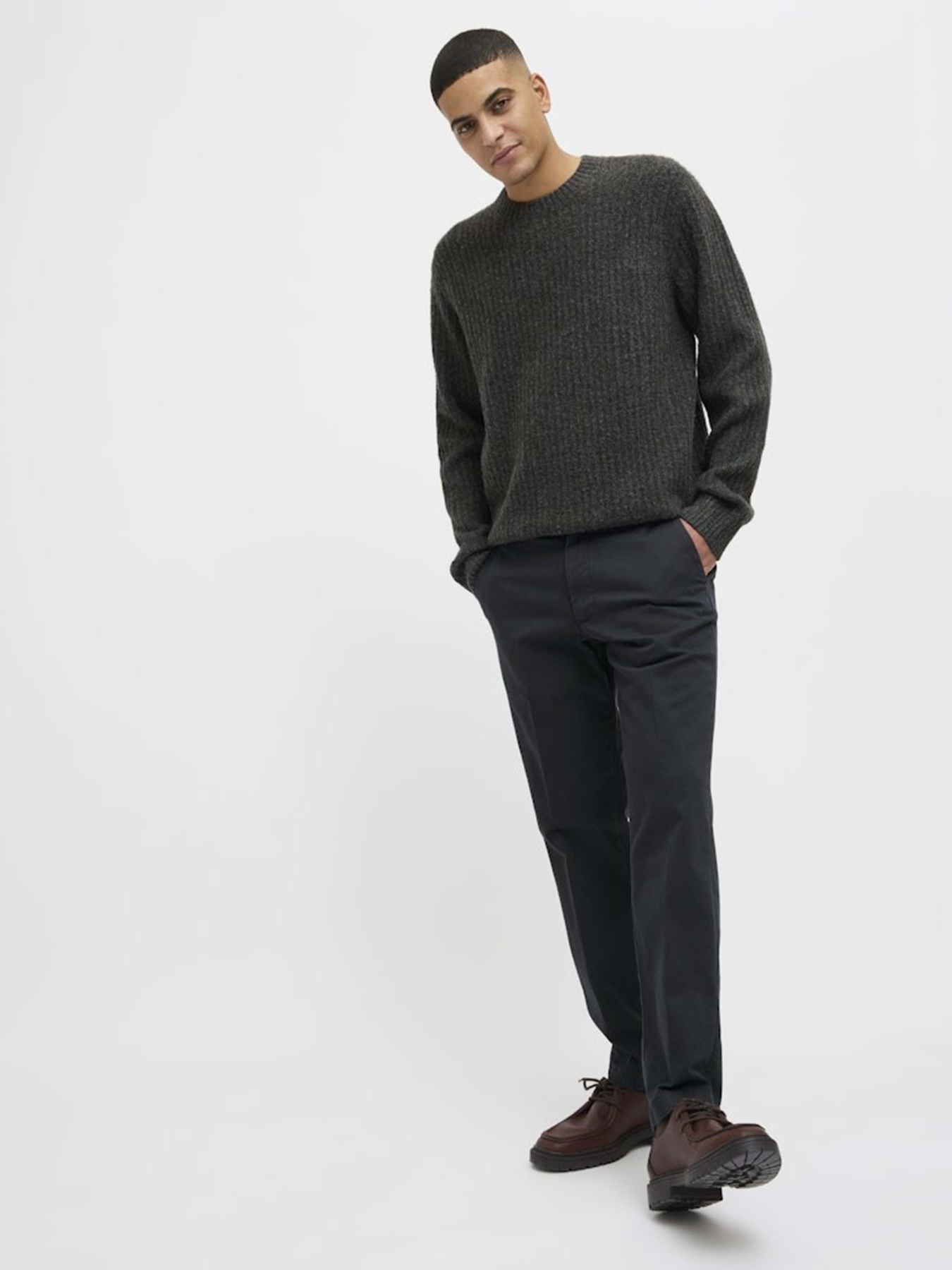 Чіноси JACK & JONES модель 12269356_Dark Navy Фото