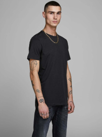 Футболка JACK & JONES модель 12133913_Black Фото