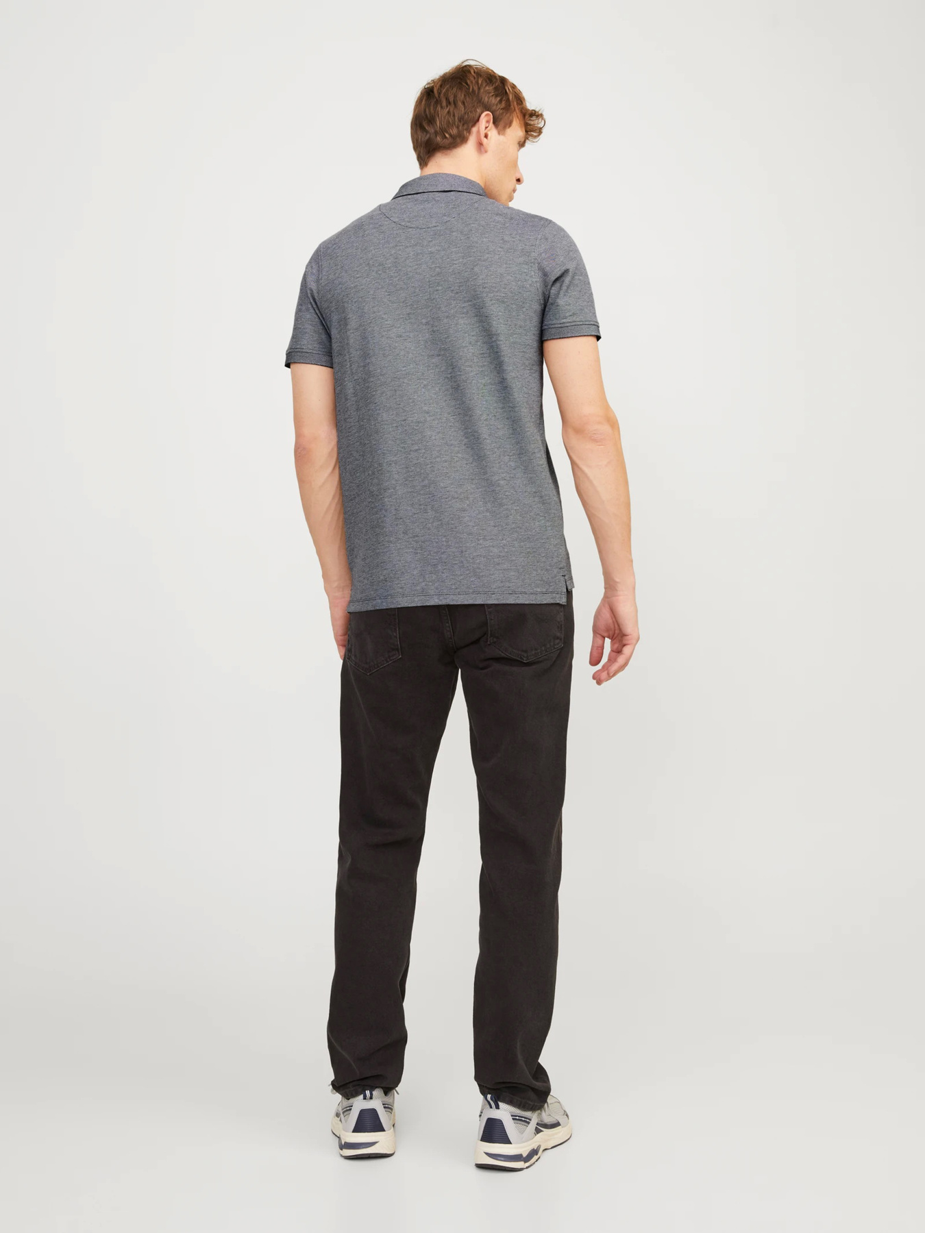 Поло JACK & JONES модель 12136668_Anthracite Classic Фото