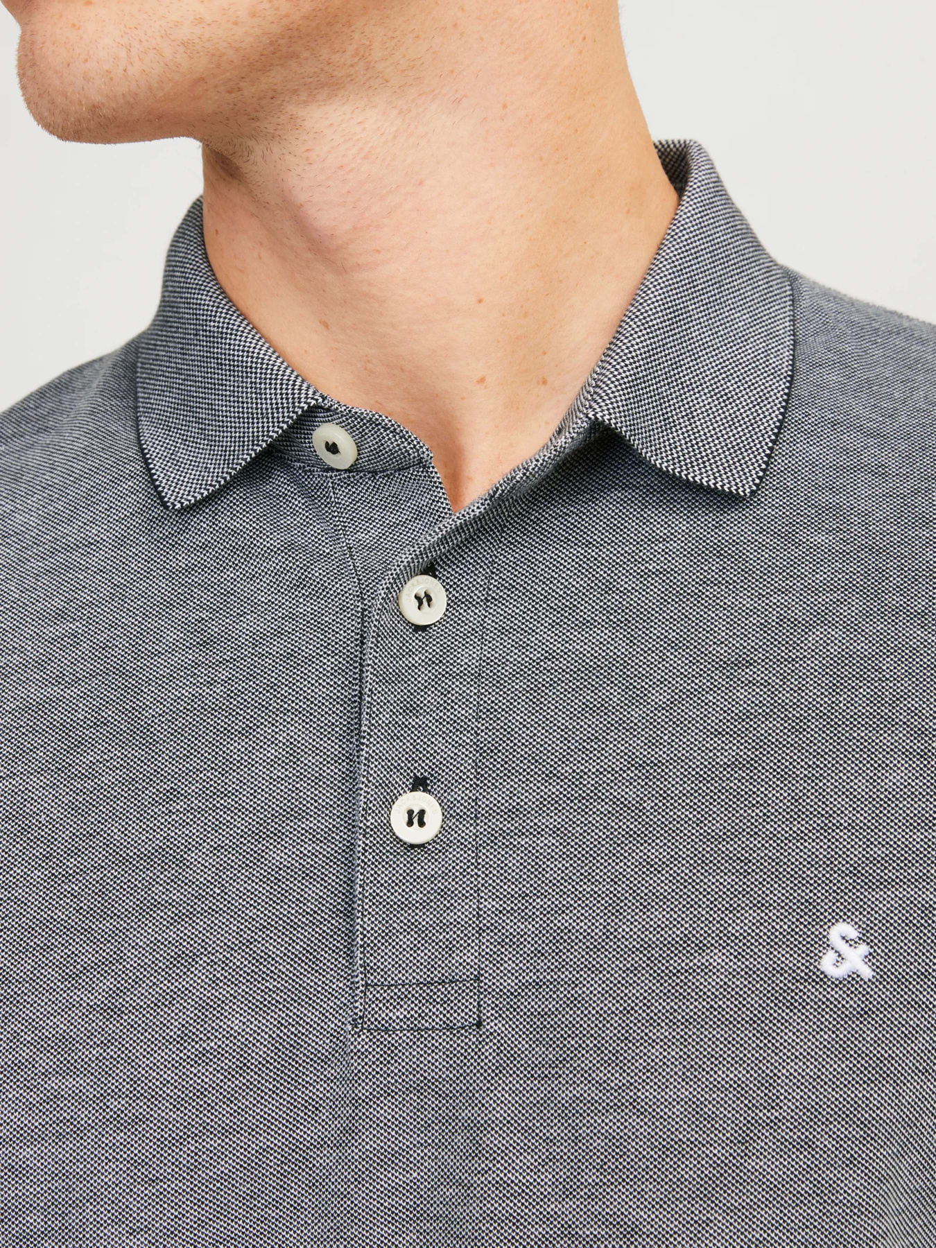 Поло JACK & JONES модель 12136668_Anthracite Classic Фото