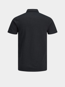 Поло JACK & JONES модель 12136668_Dark Grey Melange SLIM FIT Фото